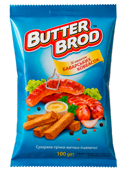 BUTTERBROD зі смаком Баварських ковбасок