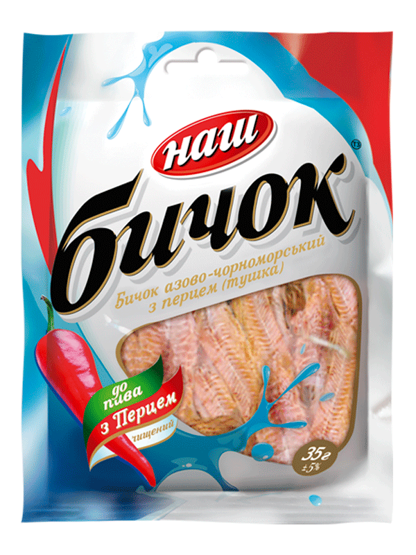 НАШ БИЧОК з перцем 35г