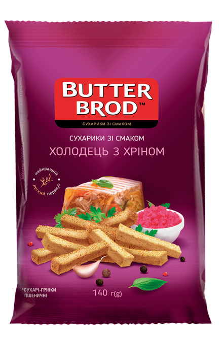 BUTTERBROD зі смаком Холодець з хріном140г