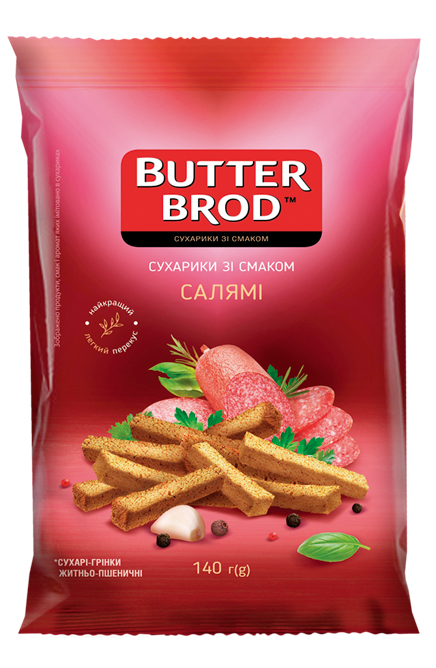 BUTTERBROD зі смаком Салямі 140г
